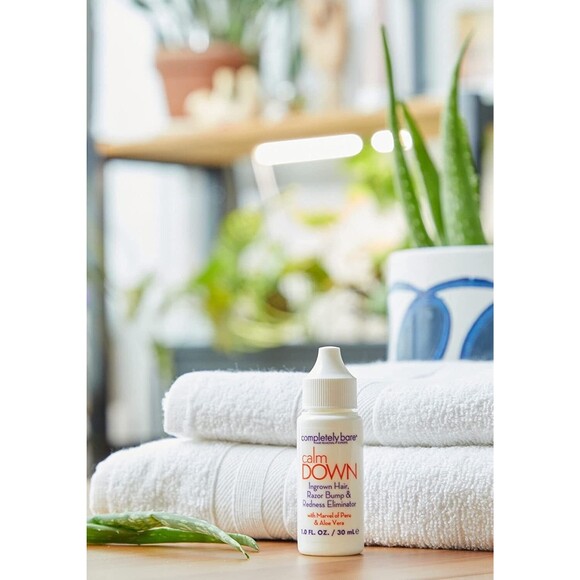 Set of 6 Completely Bare CALM DOWN Ingrown Hair Razor Bump Redness Eliminator - Picture 7 of 10